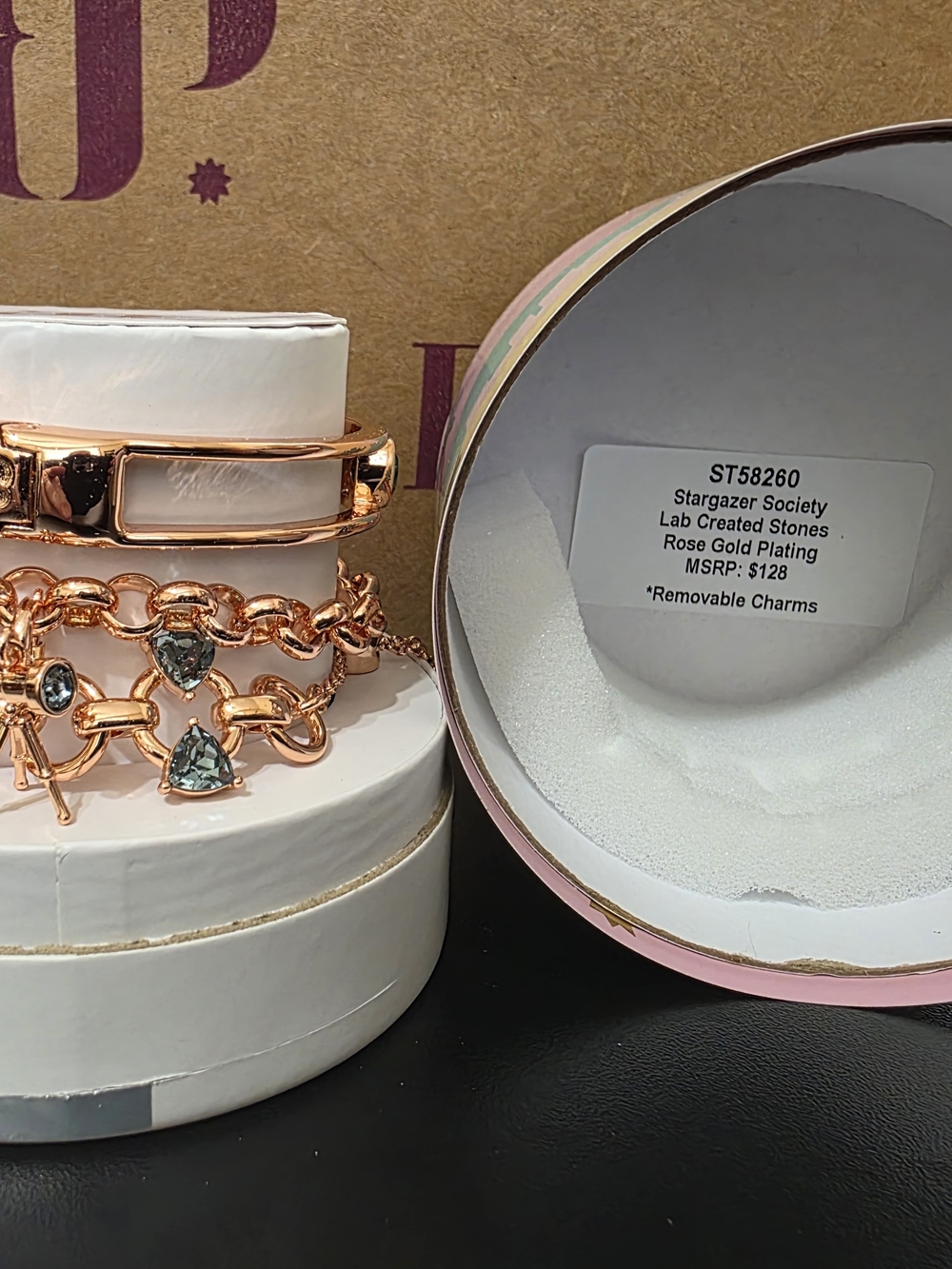 Rose Gold Plated Bracelet Stack - Stargazer Society